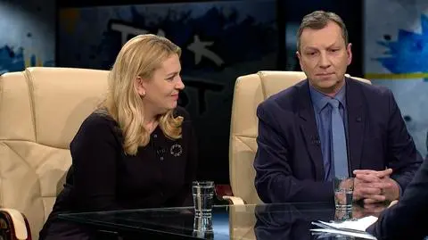 Elżbieta Jakubiak i Andrzej Halicki w Tak jest