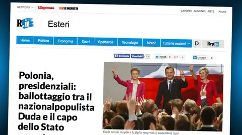 Włoska prasa o wyborach prezydenckich w Polsce