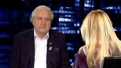 Andrzej Rzepliński w "Kropce nad i" w TVN24