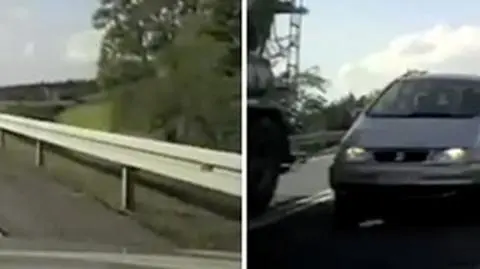 "Idiota za kierownicą". Jechał na czołówkę