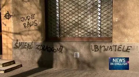 Unknown perpetrators devastated the entrance to the headquarters of the "Obywatele RP" organisation