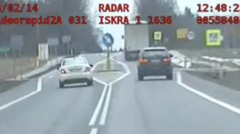 Pościg policji za Robertem N. trwał przez 35 km 