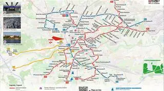 Układ komunikacji miejskiej od wtorku do piątku