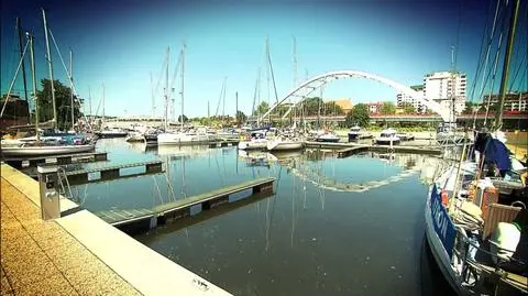 Nowoczesna marina w Kołobrzegu