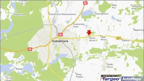 Wypadek w Nowym Klinczu