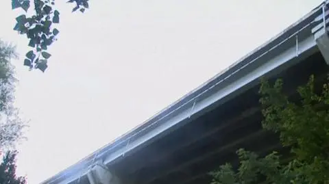 Autobus spadł ze skarpy