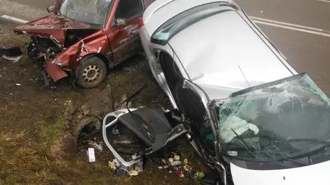 Trzy osoby ranne w wypadku w Małopolsce