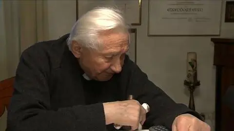 Georg Ratzinger dla TVN24: Brat nie będzie mieszał się w papieską politykę