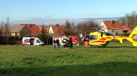 Po dziecko przyleciał śmigłowiec LPR