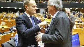 Tusk i Juncker odnieśli się do decyzji Martina Schulza