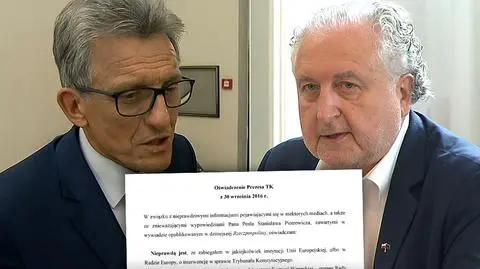Oświadczenie Rzeplińskiego w odpowiedzi na wywiad Piotrowicza