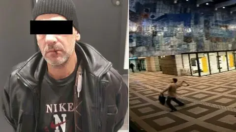 Gliwice. Rzucił siekierą w rozkład jazdy pociągów. Już go mają