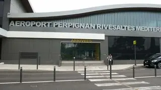 Samolot przyleciał do Perpignan na południu Francji 