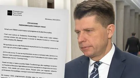 Wcześniej do Koalicji Europejskiej dołączył Sojusz Lewicy Demokratycznej (wideo z 16 lutego)