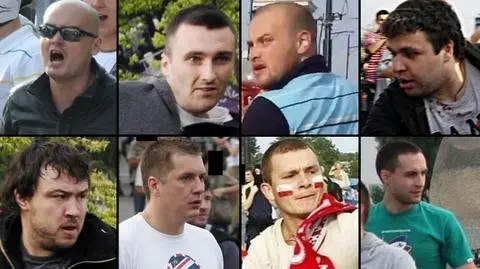 Policja publikuje zdjęcia uczestników rozróby sprzed meczu Polska-Rosja
