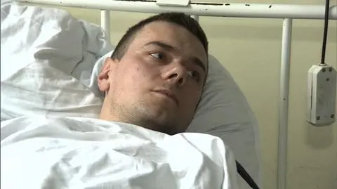 Ranny policjant leży w szpitalu