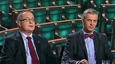 "Rostowski traktuje ludzi per noga", "To ustawka"