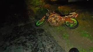 Kierujący motocyklem jechał bez uprawnień. Miał dwa promile w organizmie