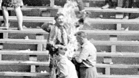 50 lat temu na Stadionie Dziesięciolecia podpalił się Ryszard Siwiec