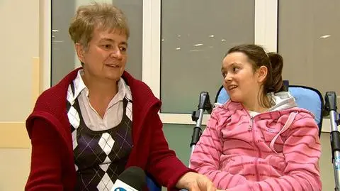 Po pół roku wybudziła się ze śpiączki. "Ślicznie powiedziała mama"