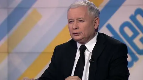 Jarosław Kaczyński w "Jeden na jeden"
