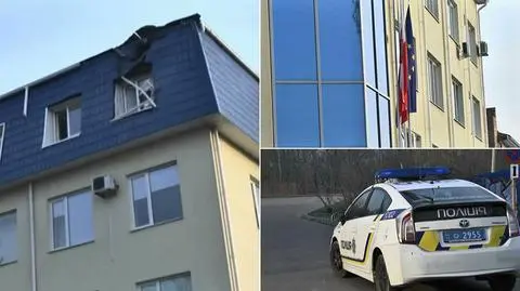 Ostrzelano budynek polskiego konsulatu w Łucku