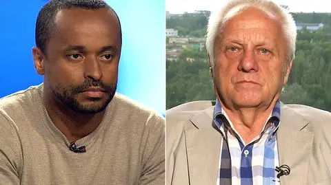 Krystian Legierski i Stefan Niesiołowski w "Faktach po Faktach"