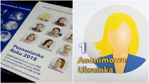 Poznanianka Roku. Jedna z kandydatek do tytułu to "Anonimowa Ukrainka"