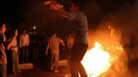 Płoną stacje benzynowe