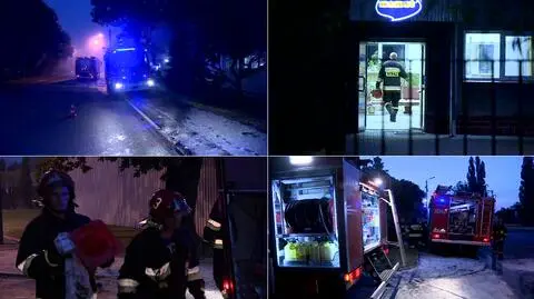 Nocny pożar w piekarni. "Zapalił się susz do bułki tartej"