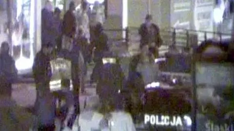 Bili się z policją. Padły strzały