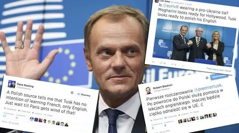 Dyplomaci krytykują Tuska za brak umiejętności językowych