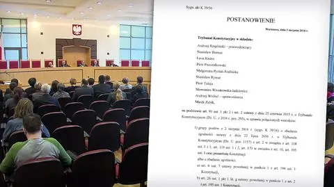 Nowa ustawa o Trybunale. TK zbada ją na posiedzeniu niejawnym