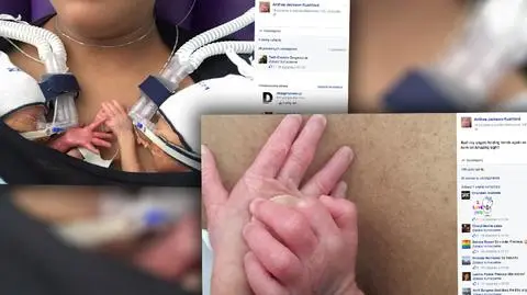 Internauci pokochali nagranie trzymających się za ręce wcześniaków