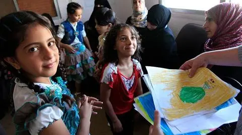 Wojna domowa w Syrii. Uchodźcy z Syrii