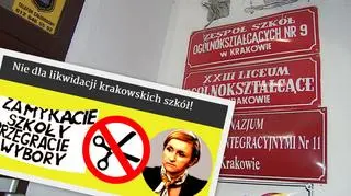 Mieszkańcy Krakowa nie chcą likwidacji szkół
