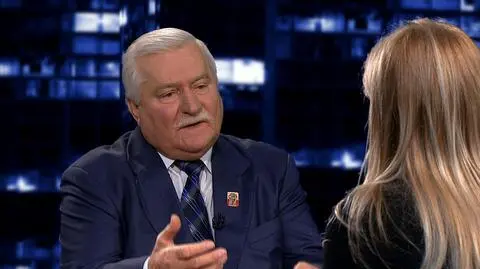 Lech Wałęsa był gościem "Kropki nad i"