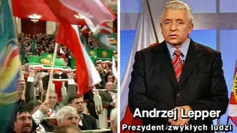 Lepper atakuje Kaczyńskiego 
 i nie marzy o Irlandii