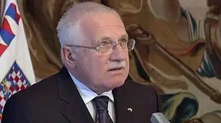 Vaclav Klaus nie pierwszy raz nie zgadza się z działaniami rządu