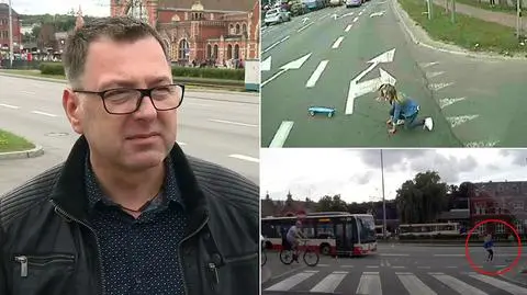 Gdańsk: Dziewczynka wbiegła pod autobus, kierowca gwałtownie zahamował
