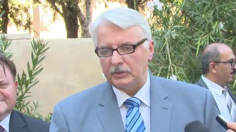 Minister Waszczykowski w Jordani