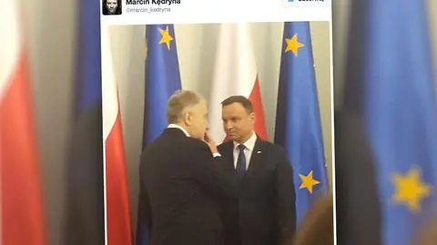 Duda i Rzepliński zamienili kilka zdań podczas uroczystości