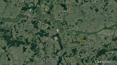Tragiczny pożar pod Kołem. Jedna osoba nie żyje