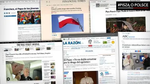 Wizyta papieża w Polsce w zagranicznej prasie