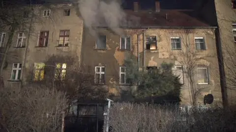 Pożar w Kamiennej Górze. Jedna osoba nie żyje