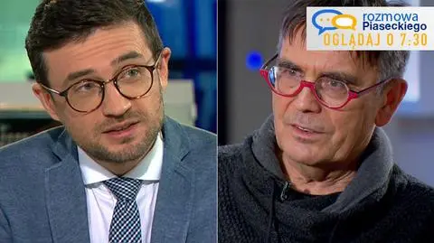 "Rozmowa Piaseckiego" o strajku nauczycieli. Oglądaj w tvn24.pl