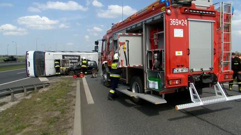Ćwiczenia na A1, autostrada zablokowana