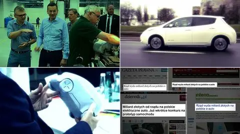 Premierowi marzy się pierwszy całkowicie polski samochód elektryczny