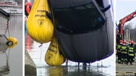 Wyciągnęli auto z Odry. Ofiarą 53-latek