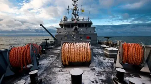 Polski okręt na czele misji NATO